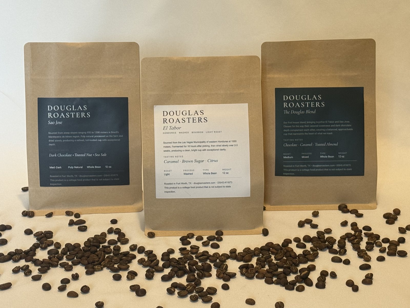 Douglas Roasters — El Tabor, Sao Jose, The Douglas Blend